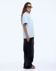 ENA PELLY | COLLEGIATE TEE - LIGHT BLUE