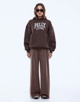 ENA PELLY | PELLY STUDIO HOODIE - MOCHA