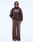 ENA PELLY | PELLY STUDIO HOODIE - MOCHA