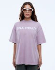 ENA PELLY | CHLOE OVERSIZED TEE - VINTAGE ROSE