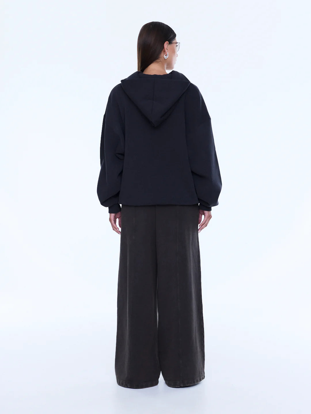 ENA PELLY | CASSIE OVERSIZED HOODIE - PHANTOM PELLY