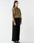 ESMAEE | EXPRESSION BUBBLE JACKET - LIGHT KHAKI