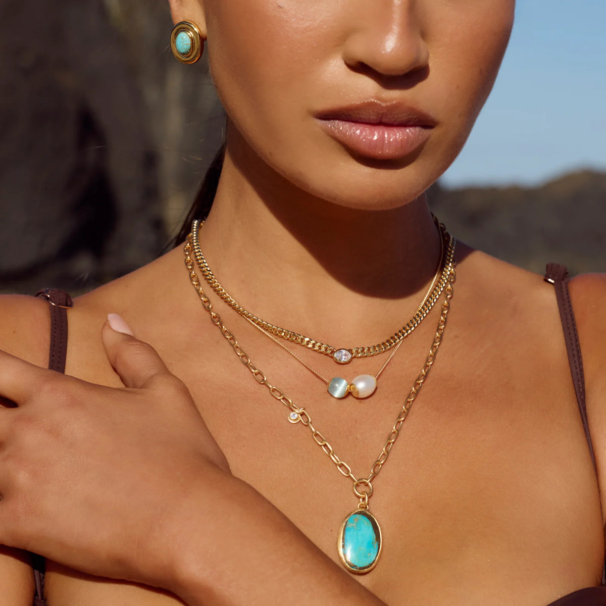 FAIRLEY | AMALFI COCKTAIL STUDS