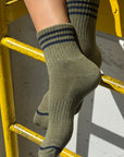 LE BON SHOPPE | GIRLFRIEND SOCK - SAGE