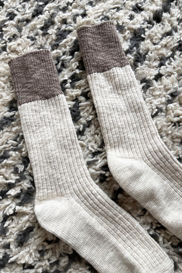 LE BON SHOPPE | COLOR BLOCK COTTAGE SOCKS -