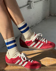 LE BON SHOPPE | HER VARSITY - AZURE
