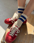 LE BON SHOPPE | HER VARSITY - AZURE