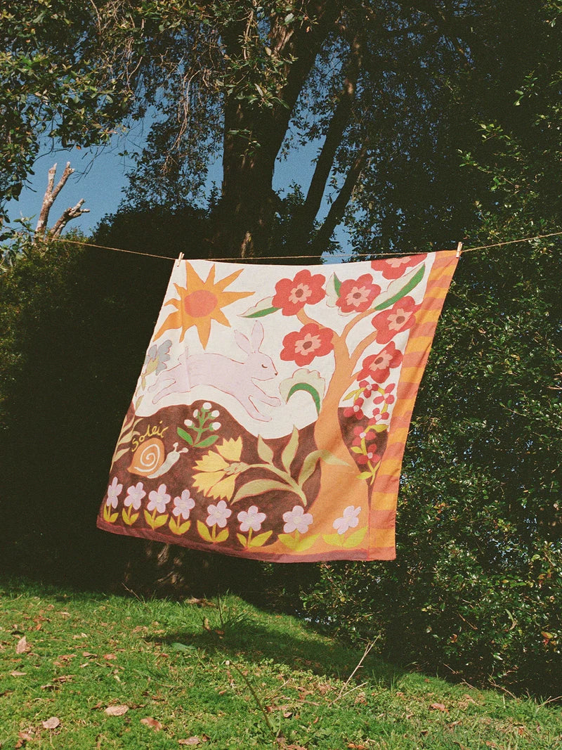 SOLEIL SOLEIL | SQUARE PAREO - LE LAPIN