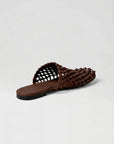 MOLLINI | LIAGO MULE - CHOC SMOOTH