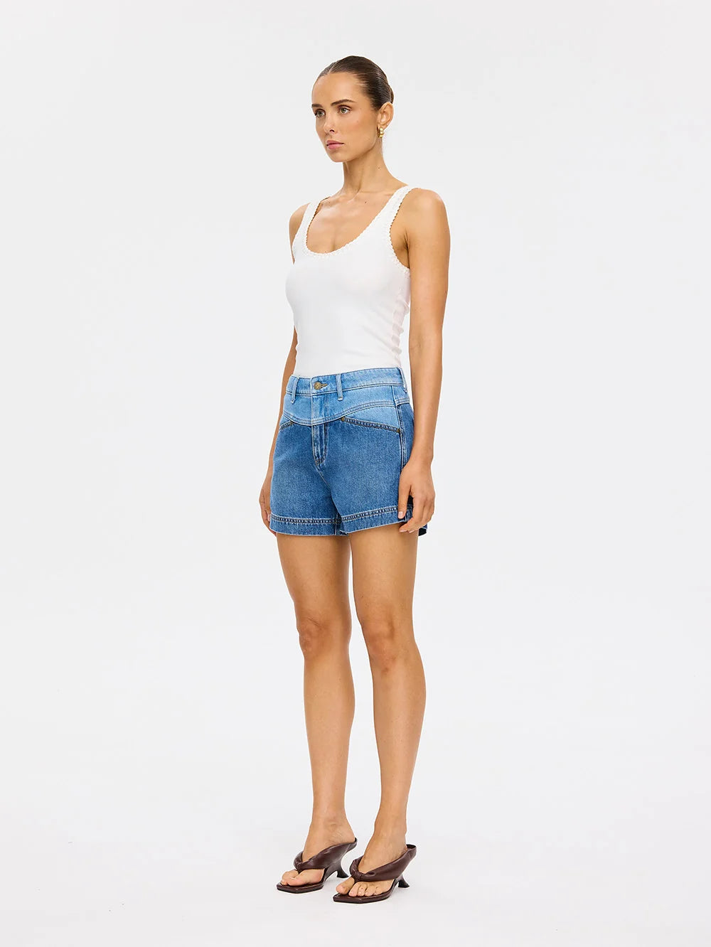 KIVARI | CORALIE DENIM SHORT
