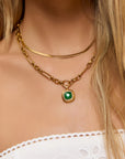 ARMS OF EVE | MASON NECKLACE - EMERALD