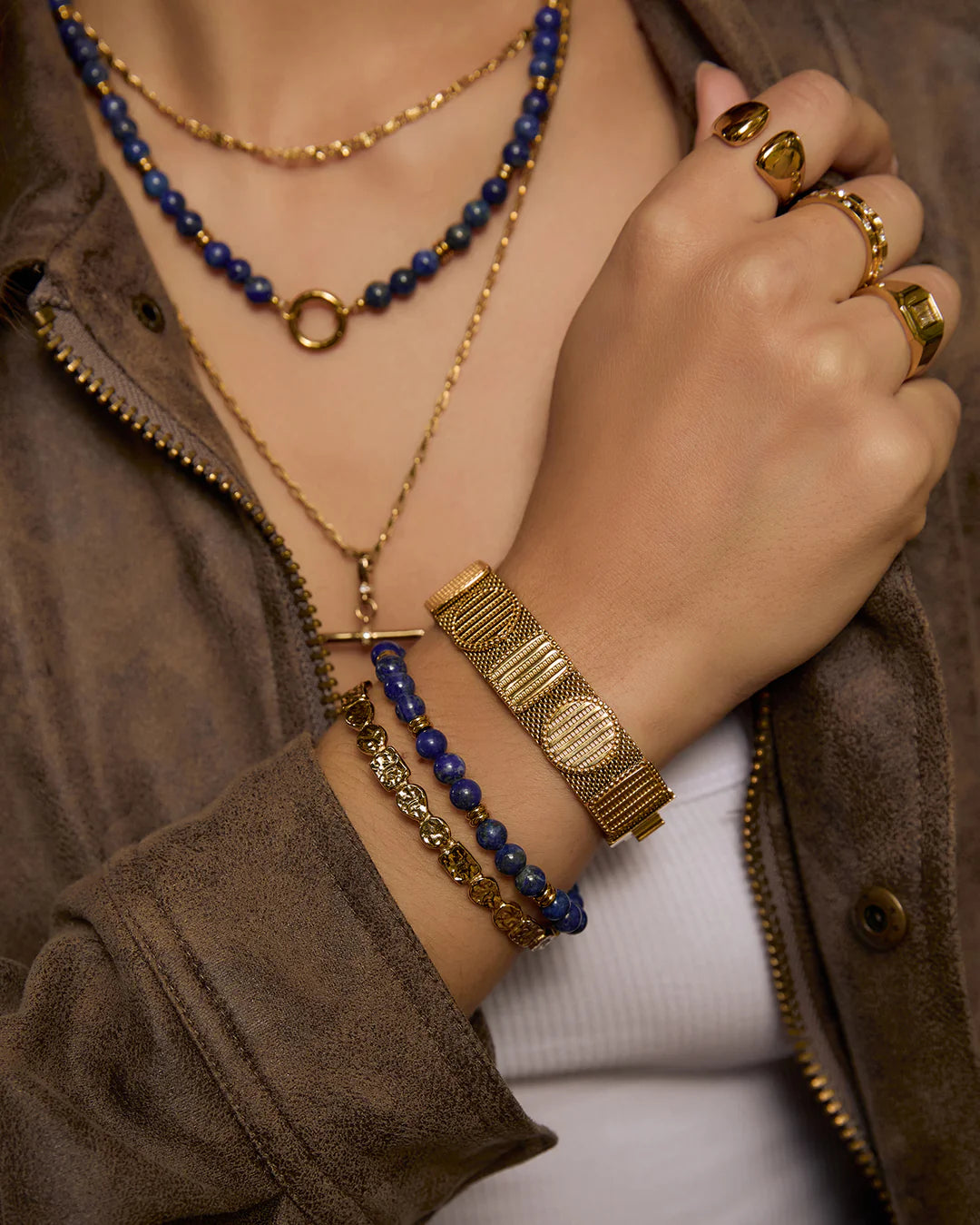 ARMS OF EVE | TALLULAH BRACELET - LAPIS LAZULI