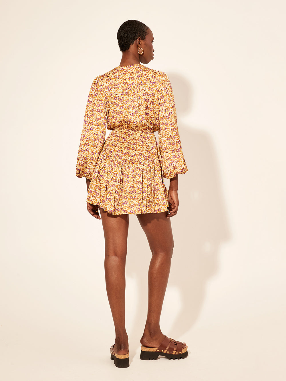 KIVARI | MIA TIE FRONT MINI DRESS