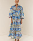 PALM NOOSA | NODDY DRESS - LAGOON TILE