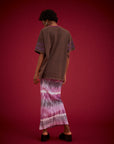 KINGA CSILLA | PURPLE WAVE COLUMN SKIRT