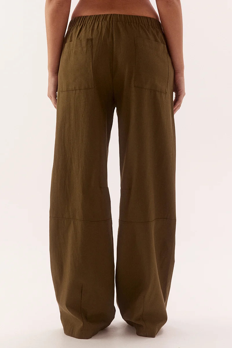 SOVERE | REMY PANT - DEEP KHAKI