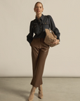 ZOE KRATZMANN | RESONATE TOP - DARK DENIM
