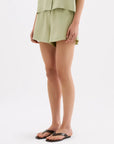 NUDE LUCY | LOUNGE LINEN SHORT - DEW