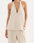 NUDE LUCY | PALMA HALTER TOP