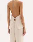 NUDE LUCY | PALMA HALTER TOP