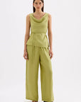 NUDE LUCY | TILLY TENCEL PANT - WASABI