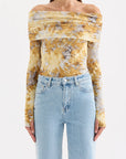 NUDE LUCY | LUMINE MESH LS TOP