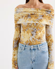 NUDE LUCY | LUMINE MESH LS TOP
