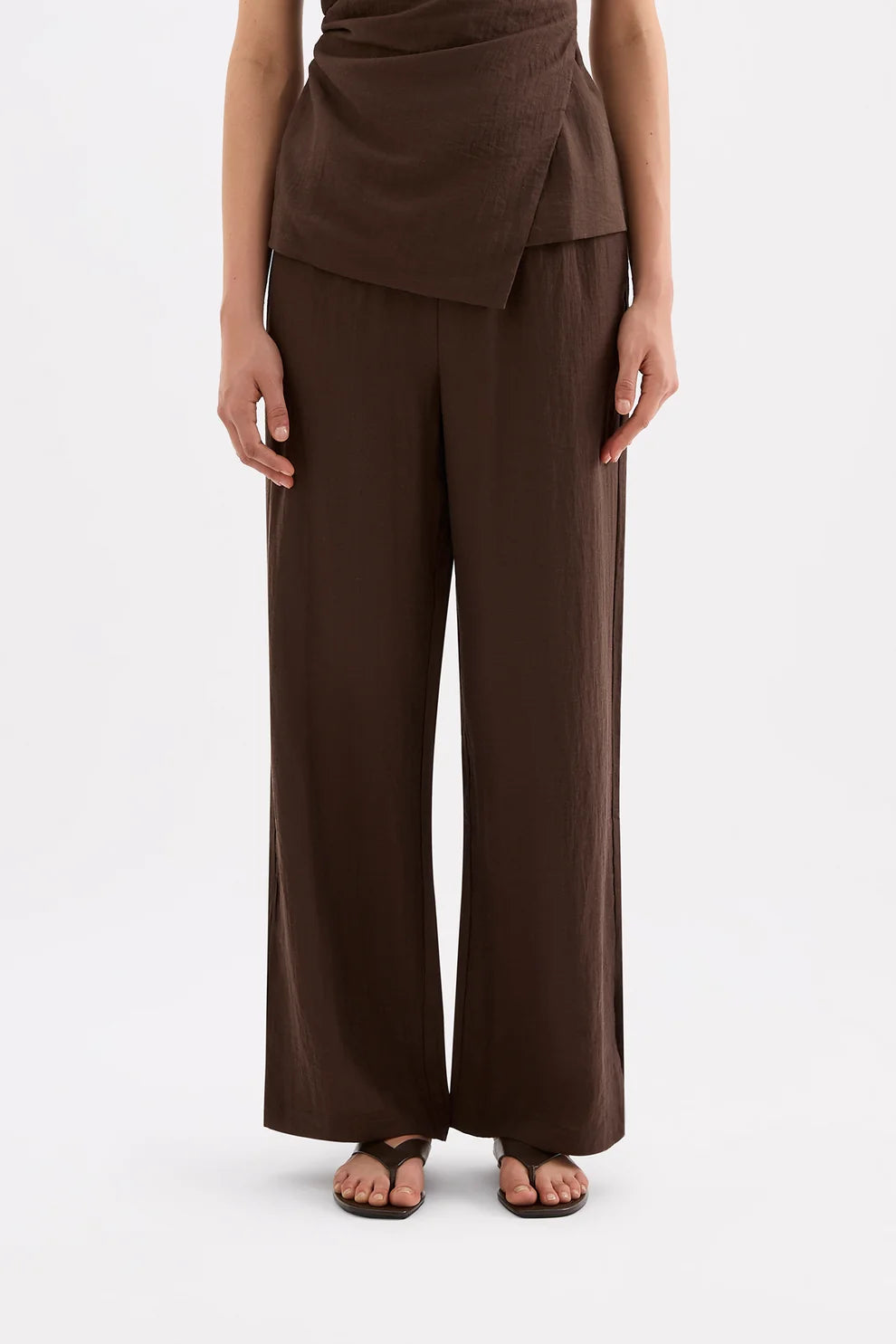 NUDE LUCY | JUNO PANT - CHOCOLATE