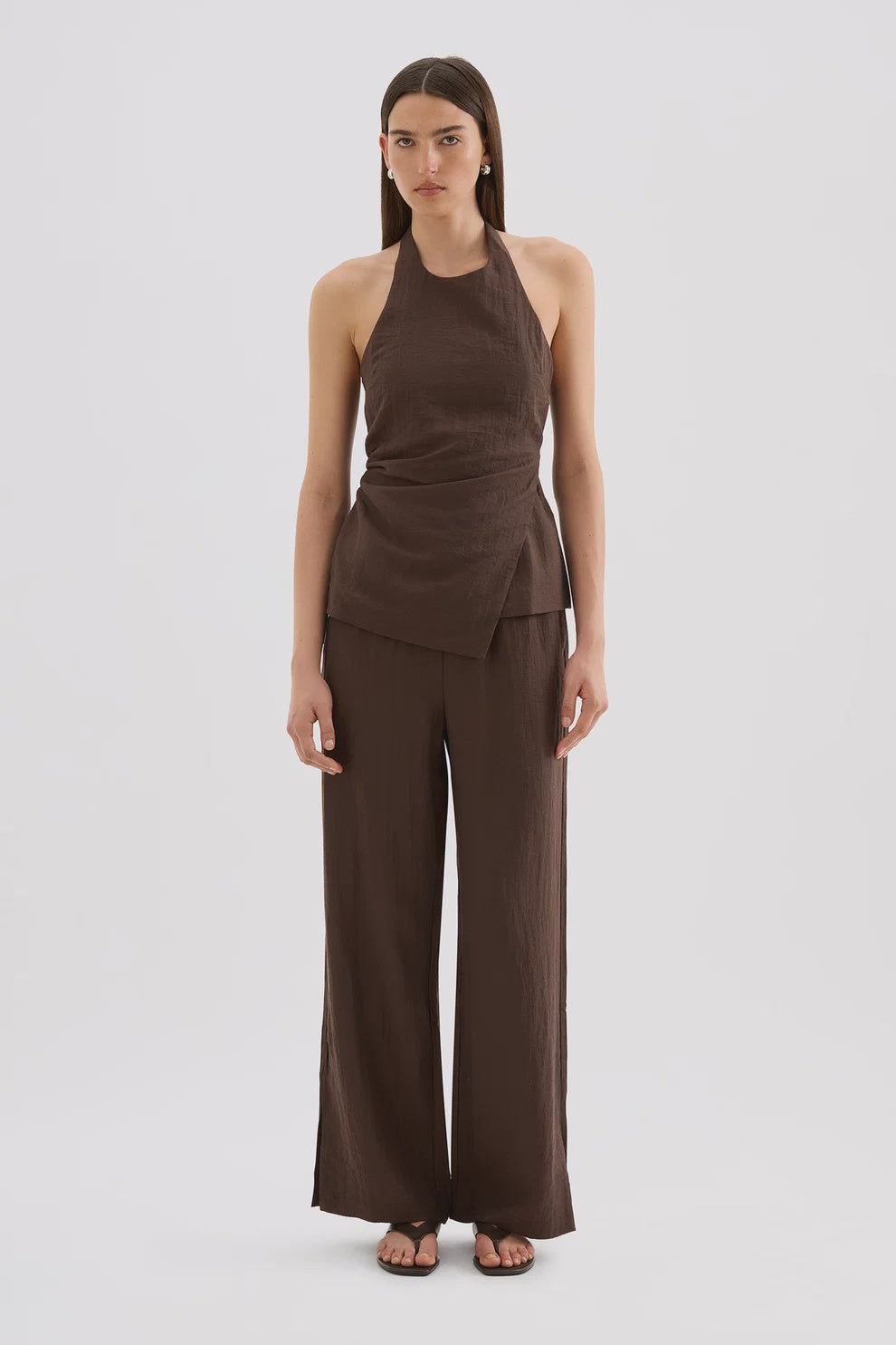NUDE LUCY | JUNO PANT - CHOCOLATE