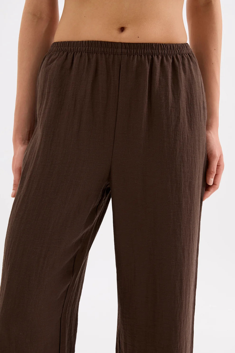NUDE LUCY | JUNO PANT - CHOCOLATE