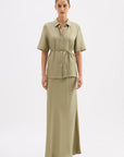NUDE LUCY | LAWTON TENCEL SHIRT