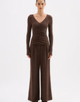 NUDE LUCY | ABIGAIL PANT - WALNUT