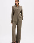 NUDE LUCY | SAMIRA PANTS - TRUFFLE