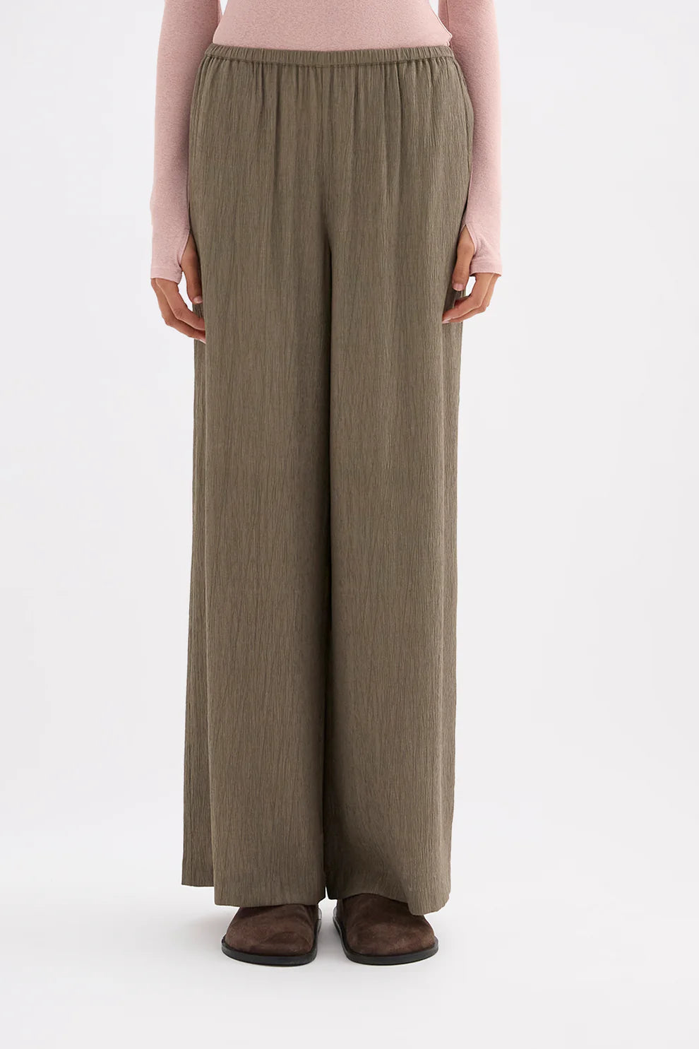 NUDE LUCY | SAMIRA PANTS - TRUFFLE