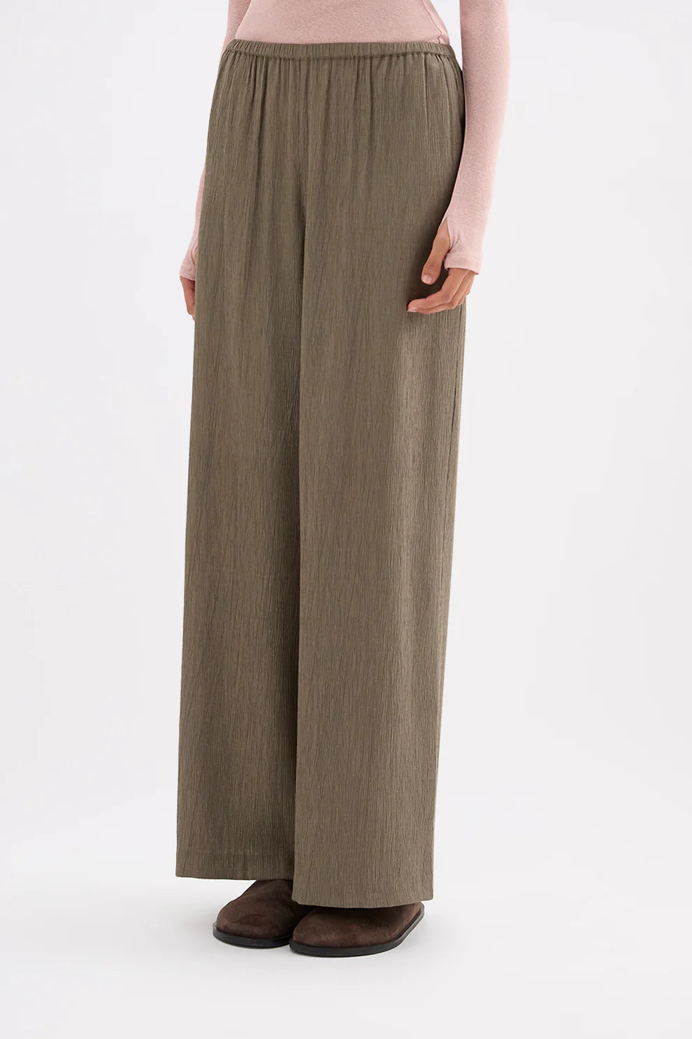 NUDE LUCY | SAMIRA PANTS - TRUFFLE