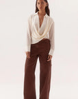 SOVERE | SELEN SHIRT -  CHALK