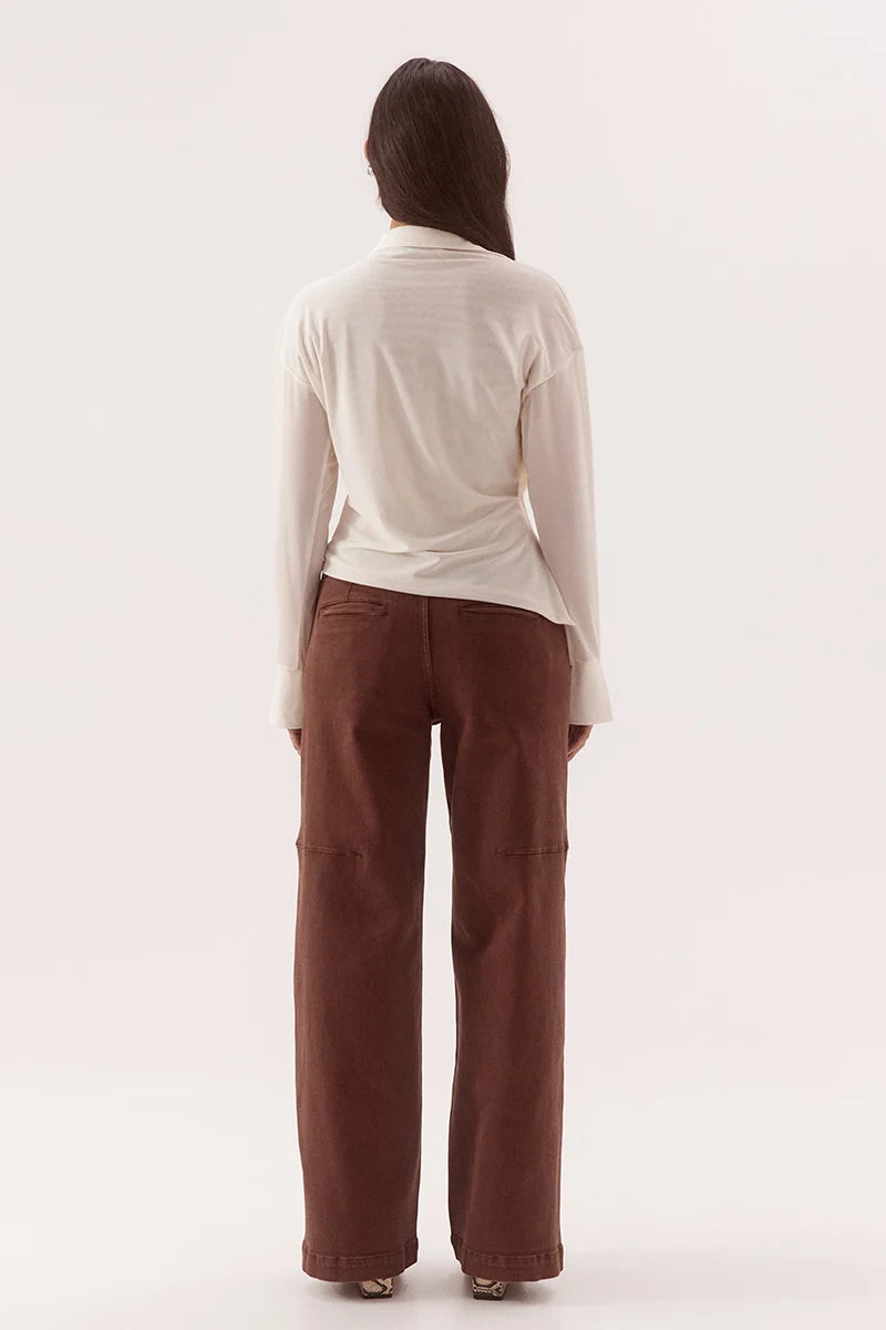 SOVERE | SELEN SHIRT -  CHALK