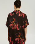 SUMMI SUMMI | BIG SHIRT - CHOCOLAT PETALS