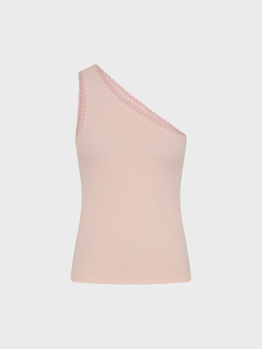 KIVARI | TALLULAH ONE SHOULDER TANK - PINK