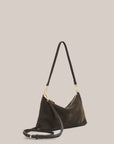 VESTIRSI | ASHLEY SUEDE CROSSBODY - DARK CHOC