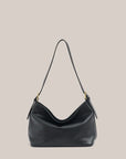 VESTIRSI | EDEN BLACK LEATHER SHOULDER BAG
