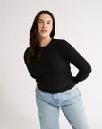 PRIMI | CARINA CLASSIC LONG SLEEVE - BLACK