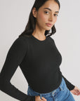 PRIMI | CARINA CLASSIC LONG SLEEVE - BLACK