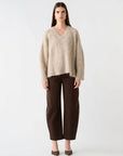 ESMAEE | WHISPER V NECK SWEATER