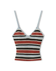 ZULU & ZEPHYR | CAMI KNIT TOP - BOLD STRIPE