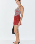 ZULU & ZEPHYR | RED KNIT SHORTS
