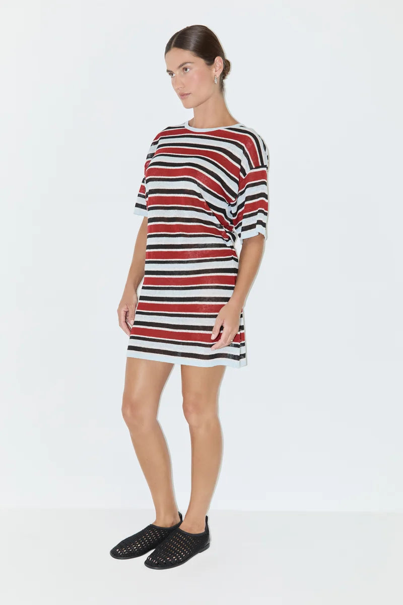 ZULU &amp; ZEPHYR | BOLD STRIPE T-SHIRT KNIT DRESS