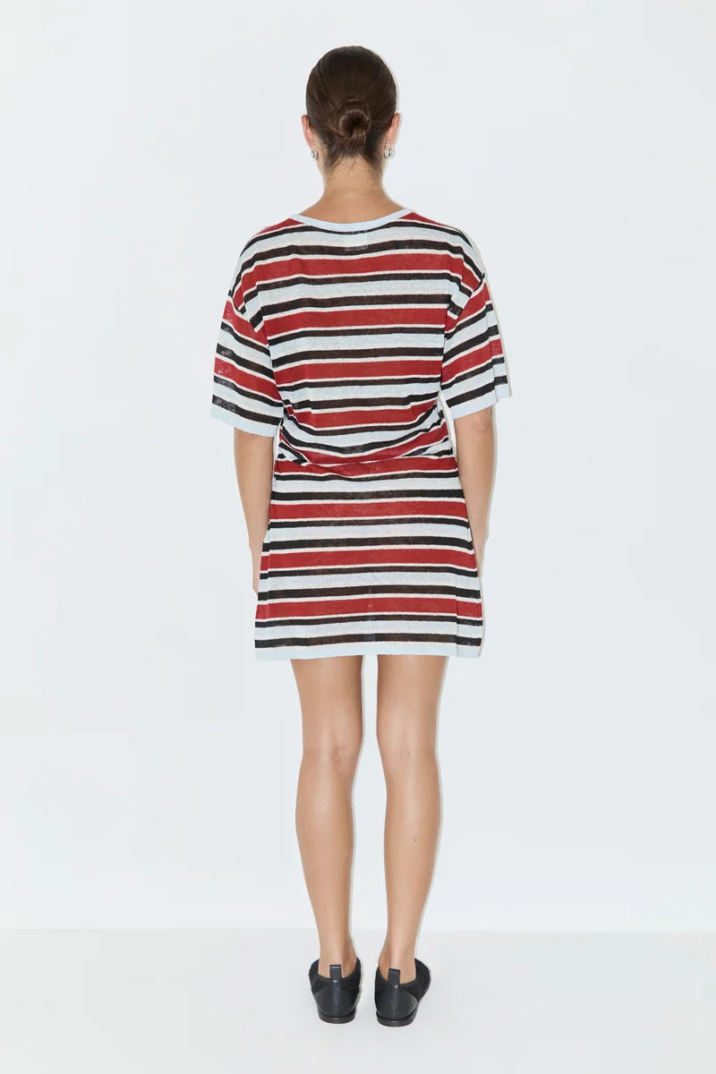 ZULU &amp; ZEPHYR | BOLD STRIPE T-SHIRT KNIT DRESS