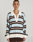 SUMMI SUMMI | STRIPE LS POLO
