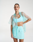 SUMMI SUMMI | SKORT - AQUA
